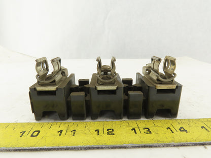 Allen Bradley X-401977 30A 250V 3 Pole Fuse Holder Block Lot Of 9