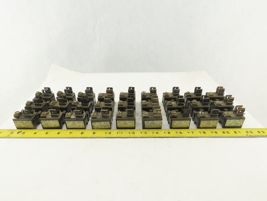 Allen Bradley X-401977 30A 250V 3 Pole Fuse Holder Block Lot Of 9