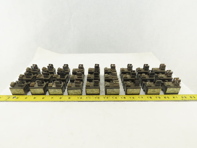 Allen Bradley X-401977 30A 250V 3 Pole Fuse Holder Block Lot Of 9