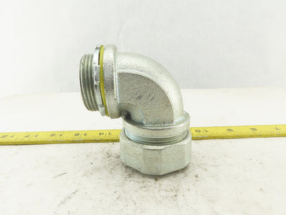 1-1/4" Flexible Metal Conduit Liquid Tight Elbow 90°