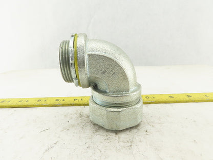 1-1/4" Flexible Metal Conduit Liquid Tight Elbow 90°