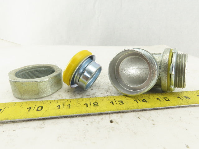 1-1/4" Flexible Metal Conduit Liquid Tight Elbow 90°
