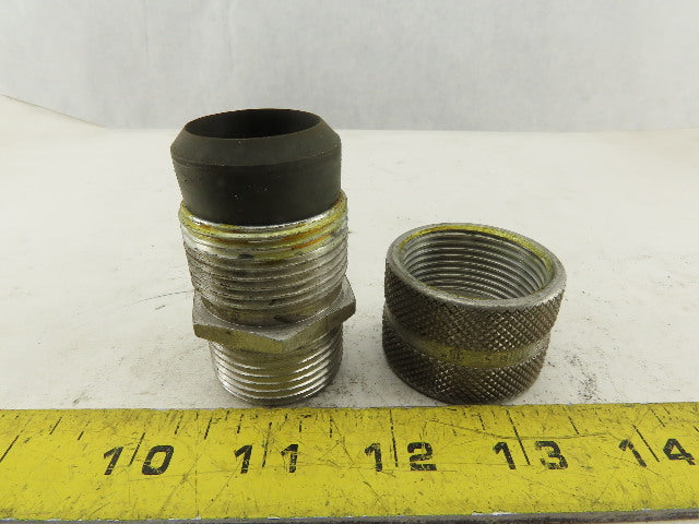 Pyle National Aluminum Cable Grip Cord Gland 1" Cable 1-1/4" Conduit Lot Of 3
