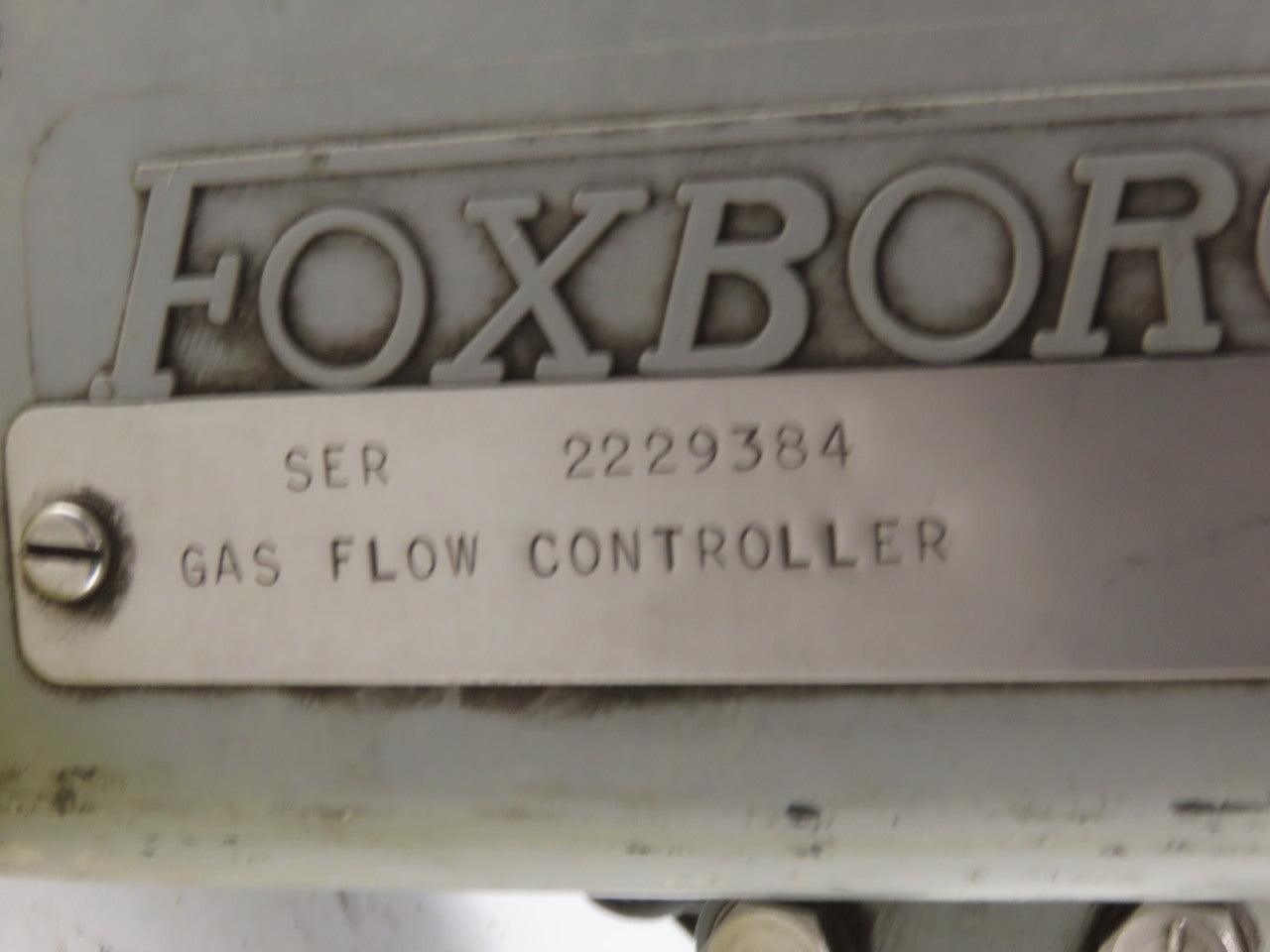 Foxboro Gas Flow Controller Ser# 2229384