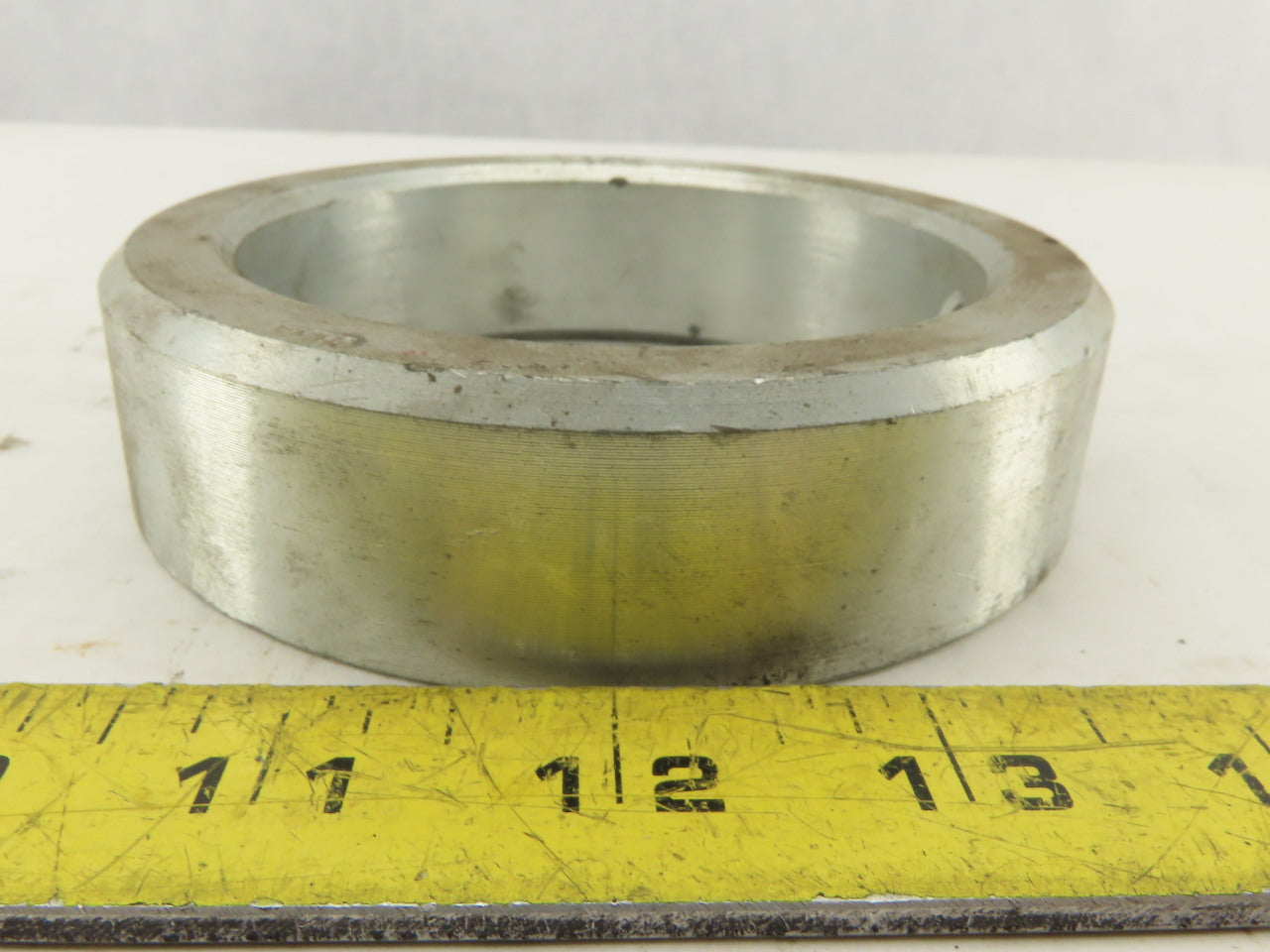 3-7/16" ID One Piece Shaft Stop Collar Zinc Finish