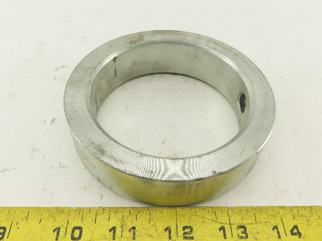 3-7/16" ID One Piece Shaft Stop Collar Zinc Finish
