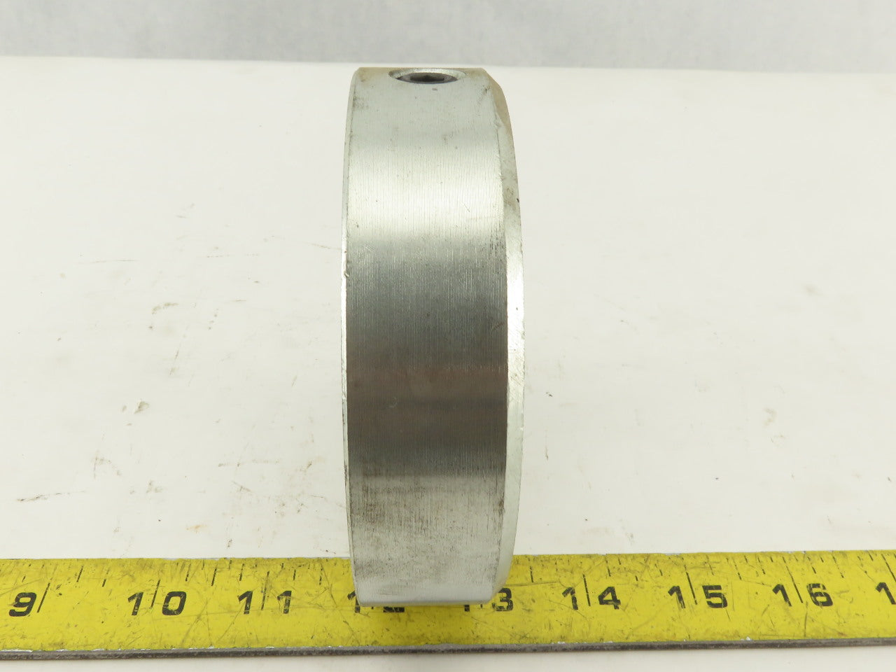 3-7/16" ID One Piece Shaft Stop Collar Zinc Finish