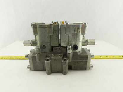 Schrader Bellows L5155910253 4/2 Position Air Piloted Solenoid Valve 120V Coil