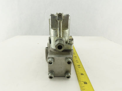 Schrader Bellows L5155910253 4/2 Position Air Piloted Solenoid Valve 120V Coil