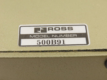 Ross 500B91 1/4" NPT Side Ported Single Valve Sub Base
