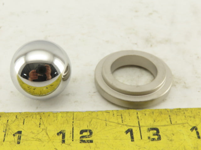 Armour Spray Systems 5523 5522 1" Diaphragm Pump Metal Valve Balls Seats Lot/ 8