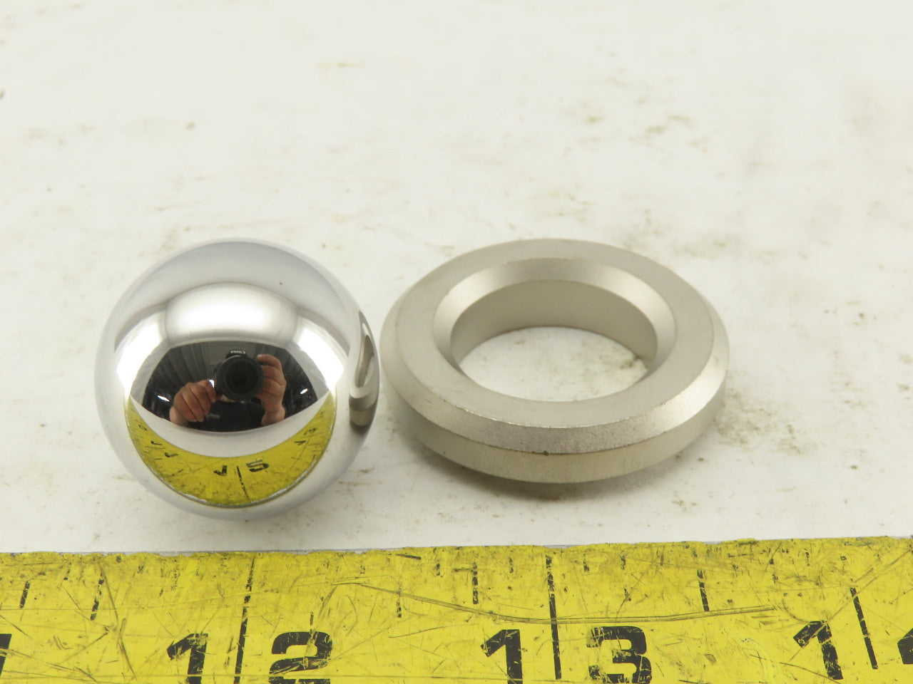 Armour Spray Systems 5523 5522 1" Diaphragm Pump Metal Valve Balls Seats Lot/ 8