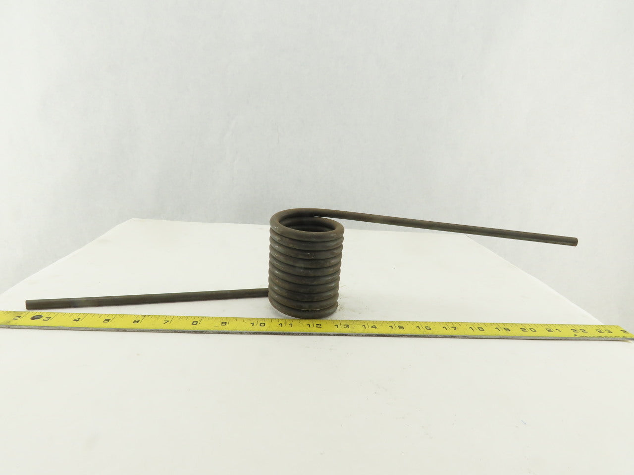 Ramp Style Torsion Spring 21" OAL 5/16" Wire Left Hand Wound