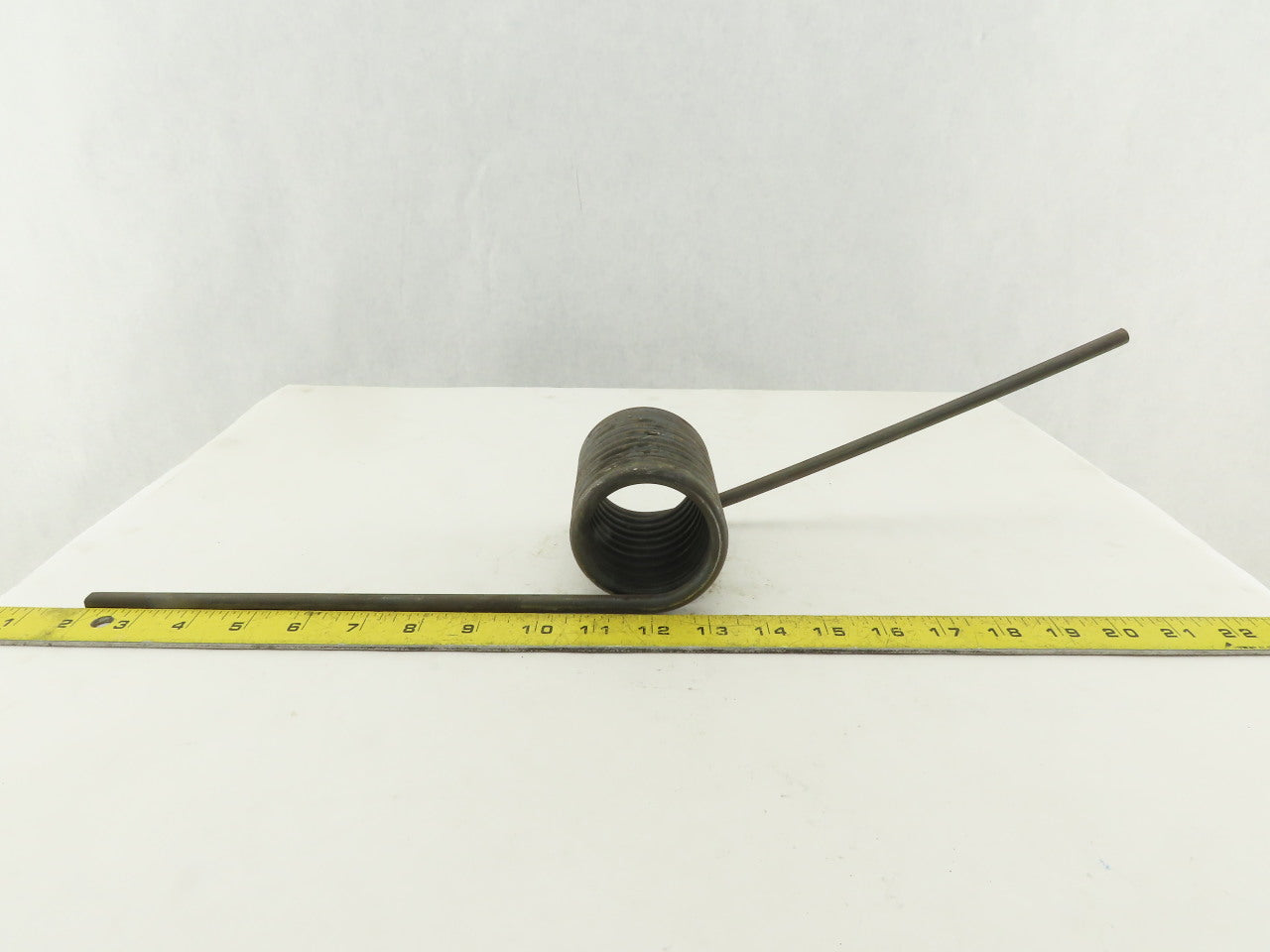 Ramp Style Torsion Spring 21" OAL 5/16" Wire Left Hand Wound