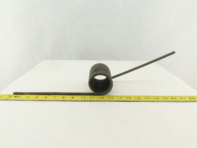 Ramp Style Torsion Spring 21" OAL 5/16" Wire Left Hand Wound