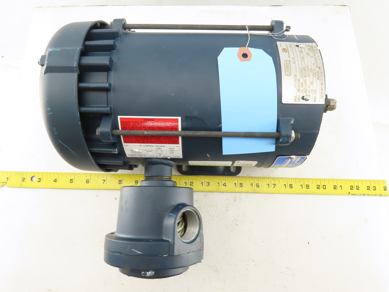 Leeson XXC6T17XK23B 1/2Hp 1725RPM 3Ph 208-230/460V HAZLOC AC Motor