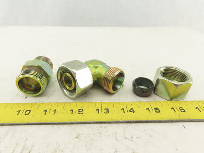 Georg Fischer L0 20-S 20mm Rigid Pipe Compression Elbow x -12 3/4"-14 E0