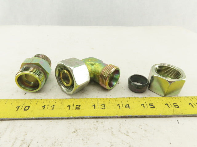 Georg Fischer L0 20-S 20mm Rigid Pipe Compression Elbow x -12 3/4"-14 E0