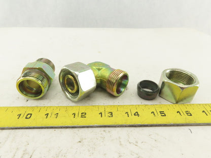 Georg Fischer L0 20-S 20mm Rigid Pipe Compression Elbow x -12 3/4"-14 E0