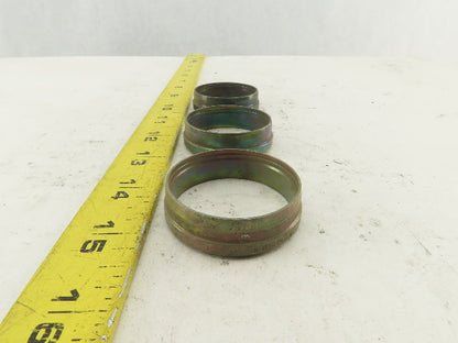 42mm Pipe OD Hydraulic Fitting Compression E0 Ring Lot Of 3