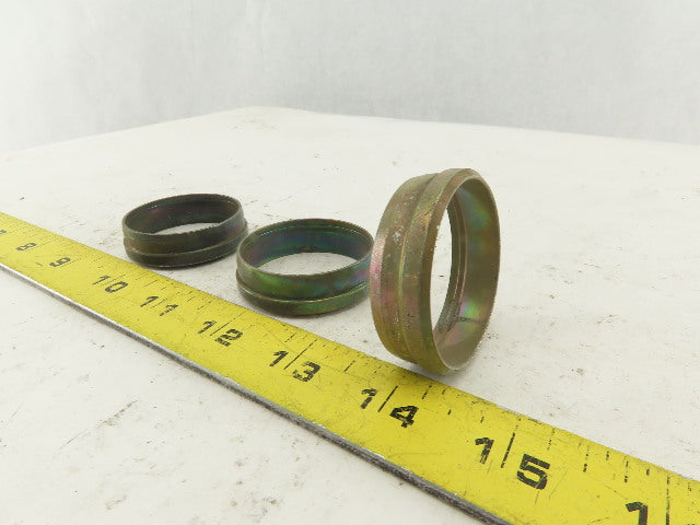 42mm Pipe OD Hydraulic Fitting Compression E0 Ring Lot Of 3