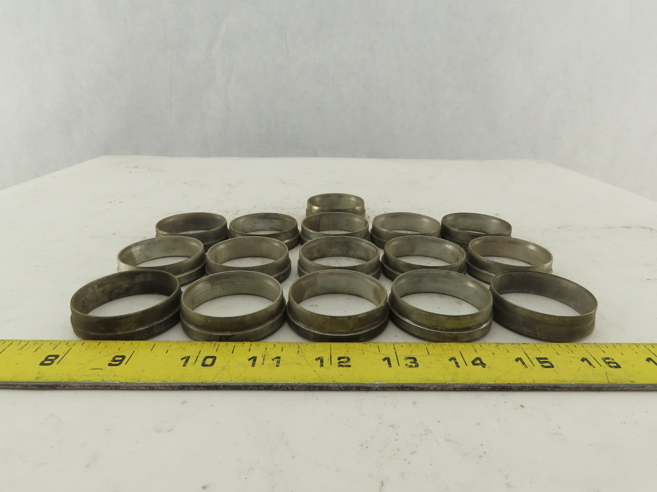 42mm Pipe OD Hydraulic Fitting Compression Ring Lot Of 16