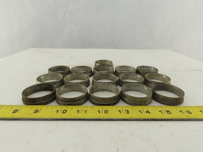 42mm Pipe OD Hydraulic Fitting Compression Ring Lot Of 16