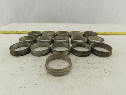 42mm Pipe OD Hydraulic Fitting Compression Ring Lot Of 16