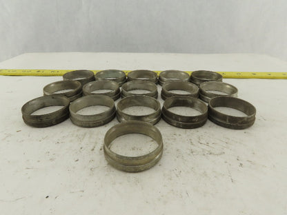 42mm Pipe OD Hydraulic Fitting Compression Ring Lot Of 16
