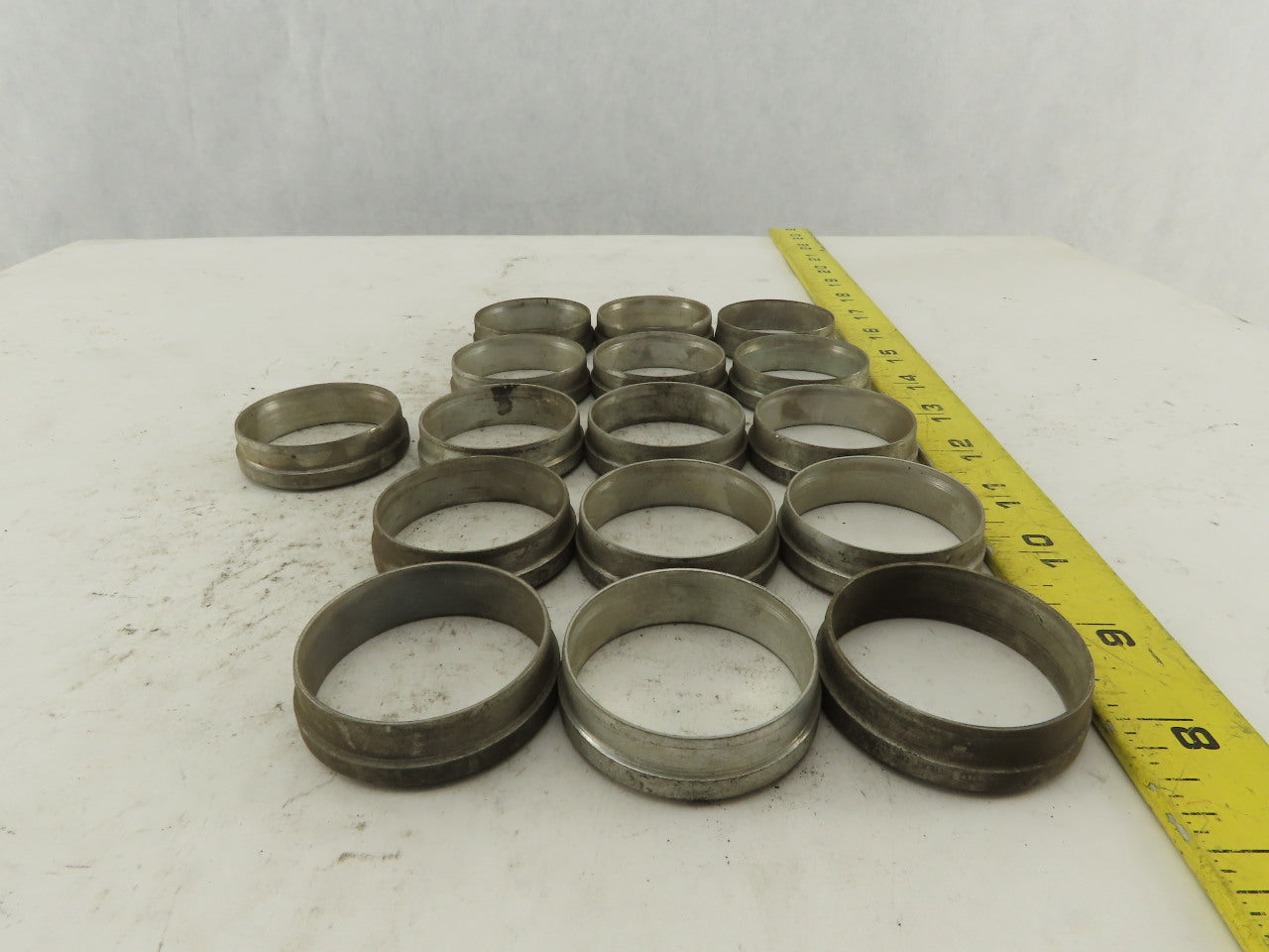 42mm Pipe OD Hydraulic Fitting Compression Ring Lot Of 16