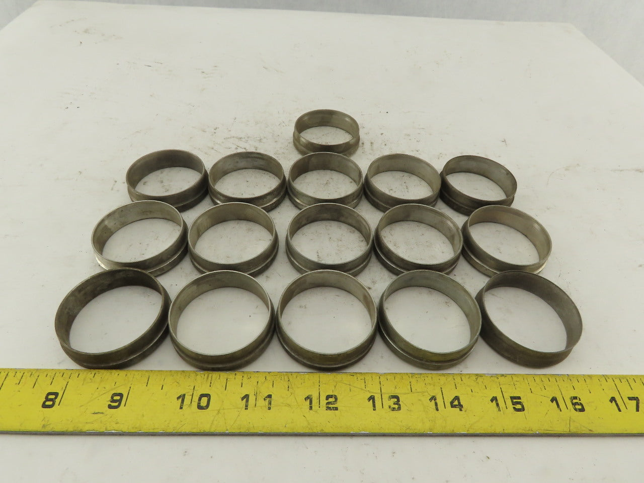 42mm Pipe OD Hydraulic Fitting Compression Ring Lot Of 16