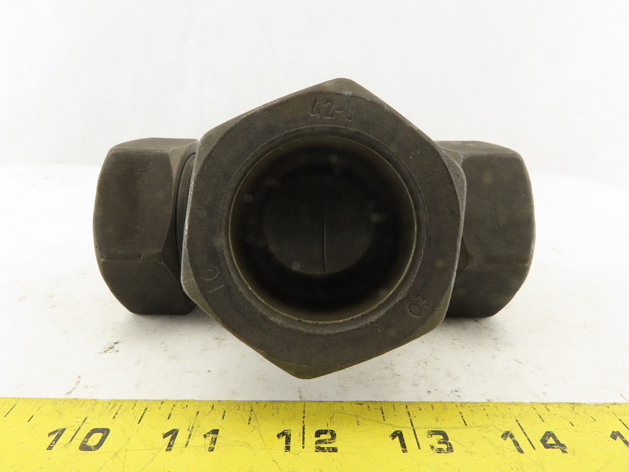 E0 42-L 42mm Compression E0 Bite Fitting TEE