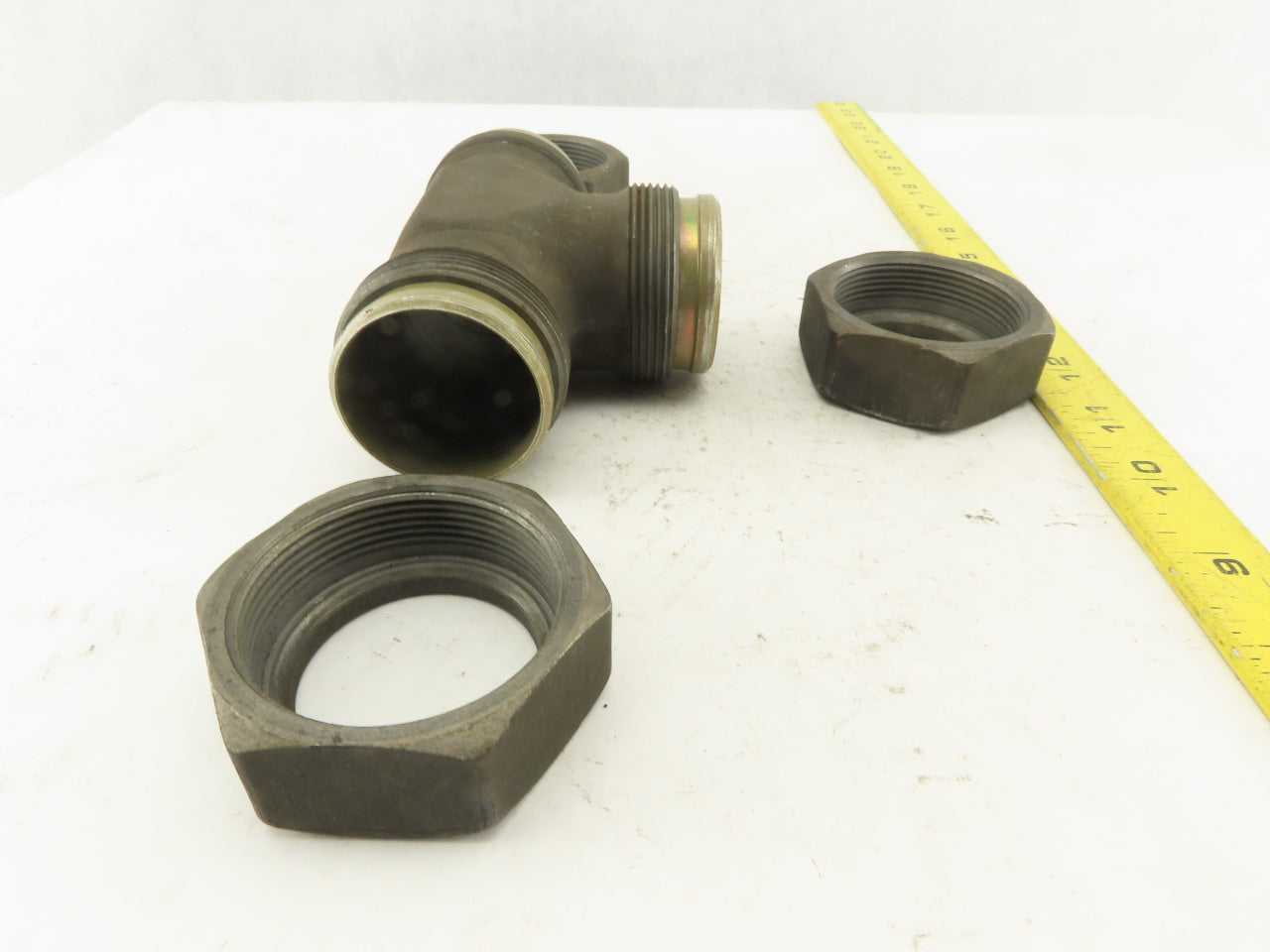 E0 42-L 42mm Compression E0 Bite Fitting TEE