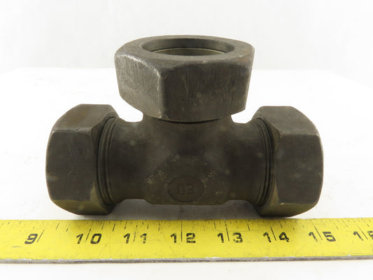 E0 42-L 42mm Compression E0 Bite Fitting TEE