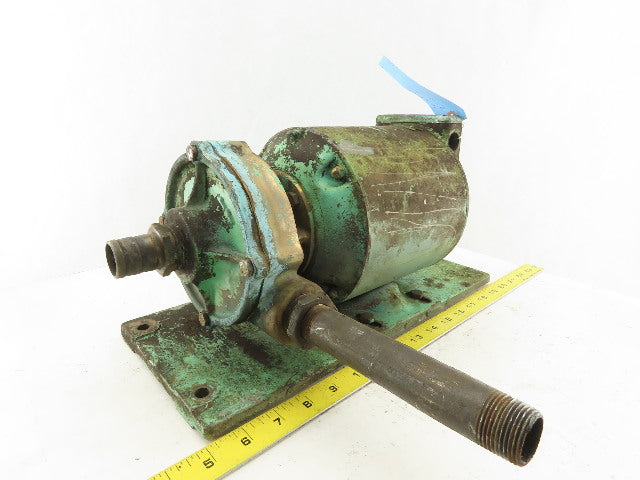 Gusher D-501-C 1/4Hp Centrifugal Brass Pump 220/440V 3Ph 1500/1800 RPM