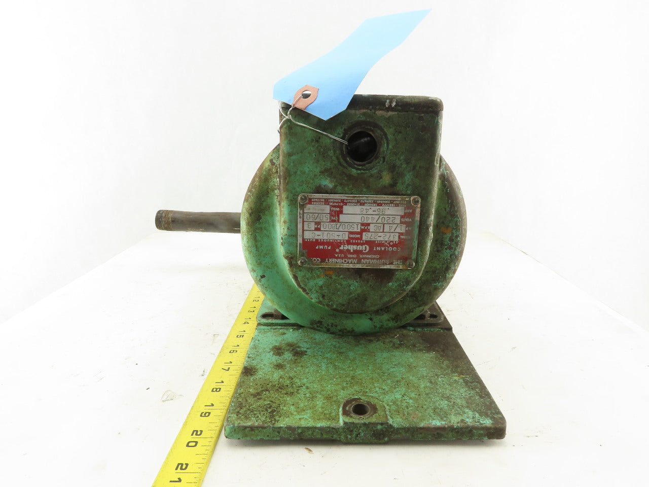 Gusher D-501-C 1/4Hp Centrifugal Brass Pump 220/440V 3Ph 1500/1800 RPM