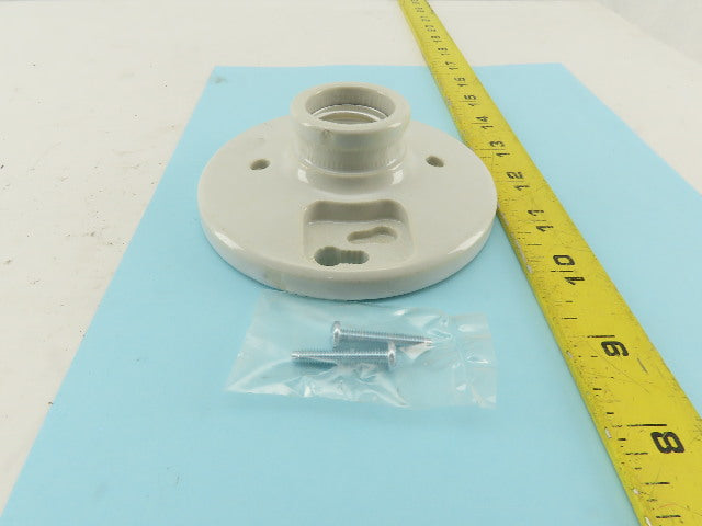 Pass & Seymour 272 Keyless Porcelain Medium Base Lampholder 660W 250V Lot Of 3