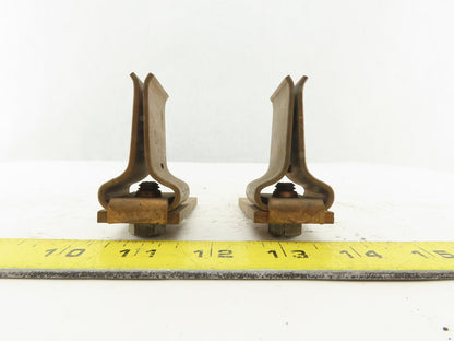 Copper Blade Style Class R-K5 Fuse Holder Clip Lot Of 2