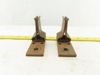 Copper Blade Style Class R-K5 Fuse Holder Clip Lot Of 2
