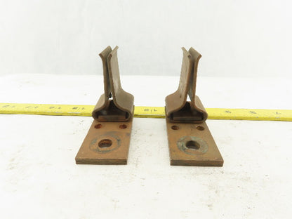 Copper Blade Style Class R-K5 Fuse Holder Clip Lot Of 2