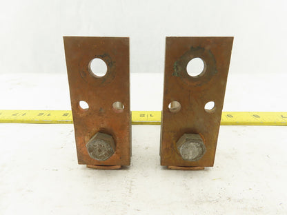 Copper Blade Style Class R-K5 Fuse Holder Clip Lot Of 2