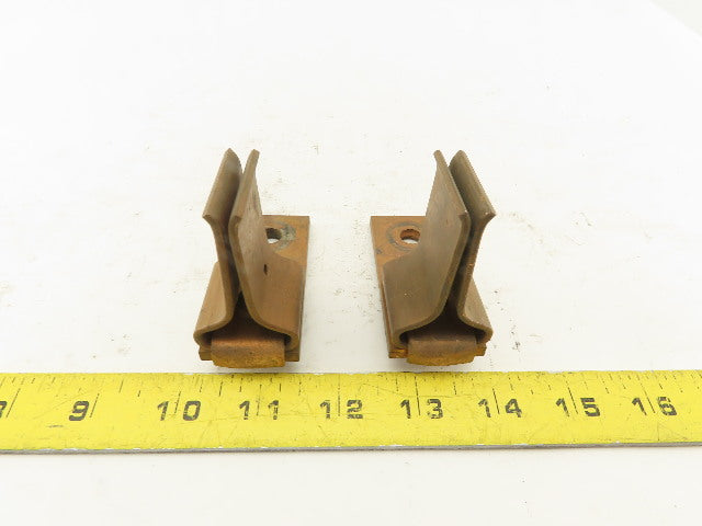 Copper Blade Style Class R-K5 Fuse Holder Clip Lot Of 2