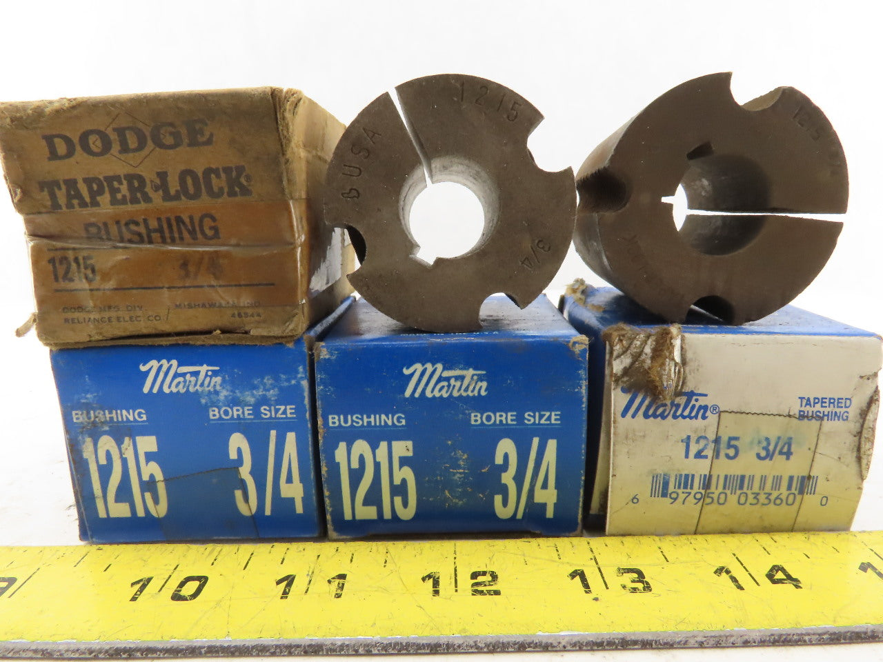 Martin 1251 Bushing 3/4" Bore Lot Of 6