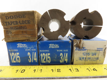 Martin 1251 Bushing 3/4" Bore Lot Of 6