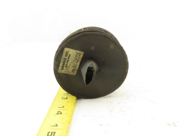 Hennig BE-2875 3" OD Accordion Style Bellows Way Cover Extends 9"