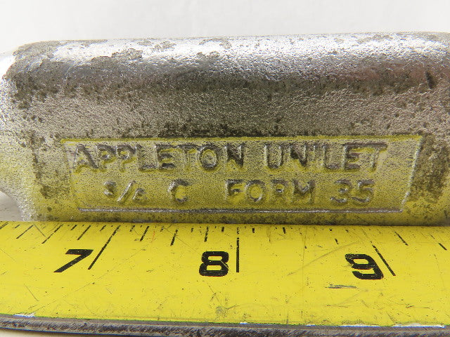 Appleton Unilet 3/4" C Form 35 Conduit Body Lot Of 2