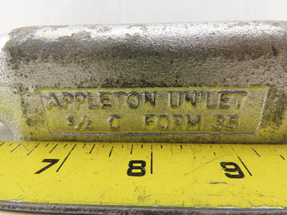 Appleton Unilet 3/4" C Form 35 Conduit Body Lot Of 2