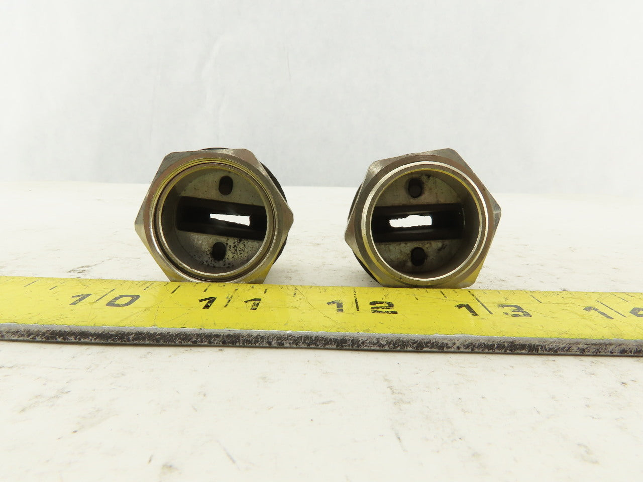 Wampfler 14mm Wide x 5mm Flat Cable Gland 28mm Connector Lot Of 2
