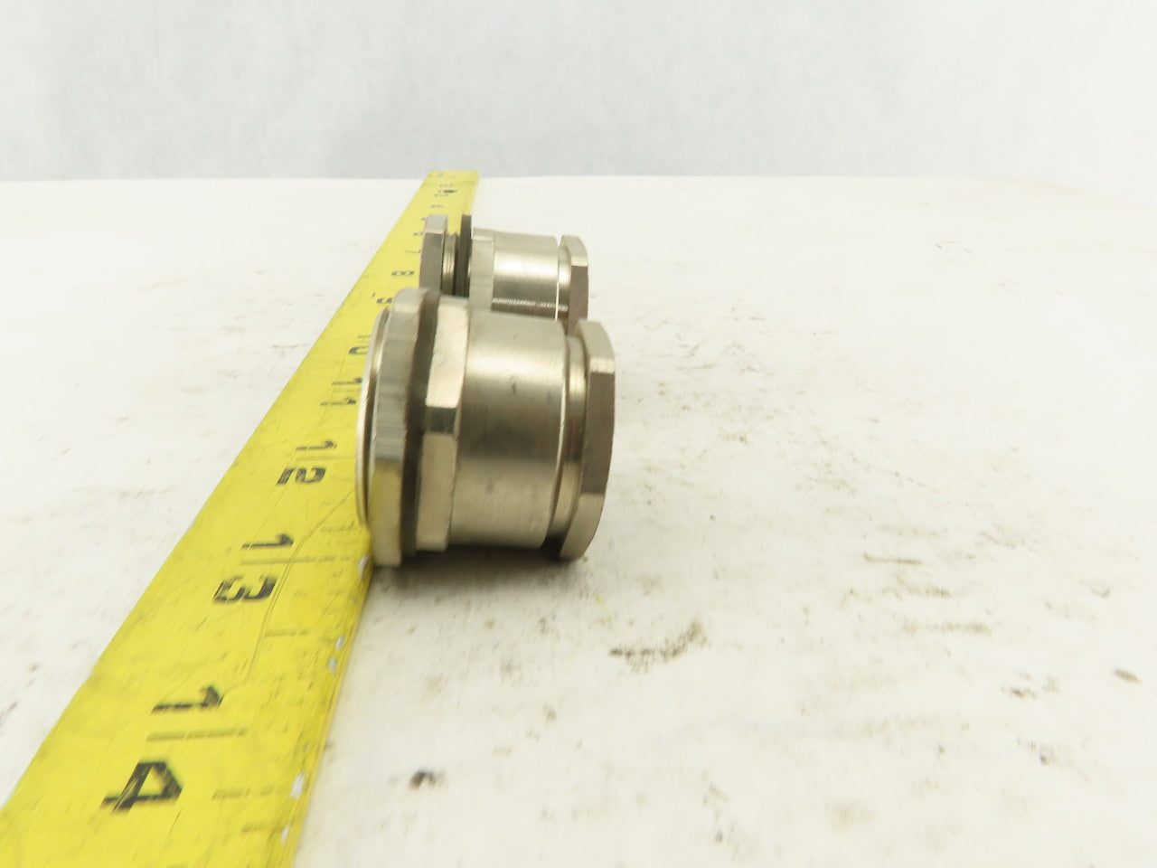 Wampfler 14mm Wide x 5mm Flat Cable Gland 28mm Connector Lot Of 2