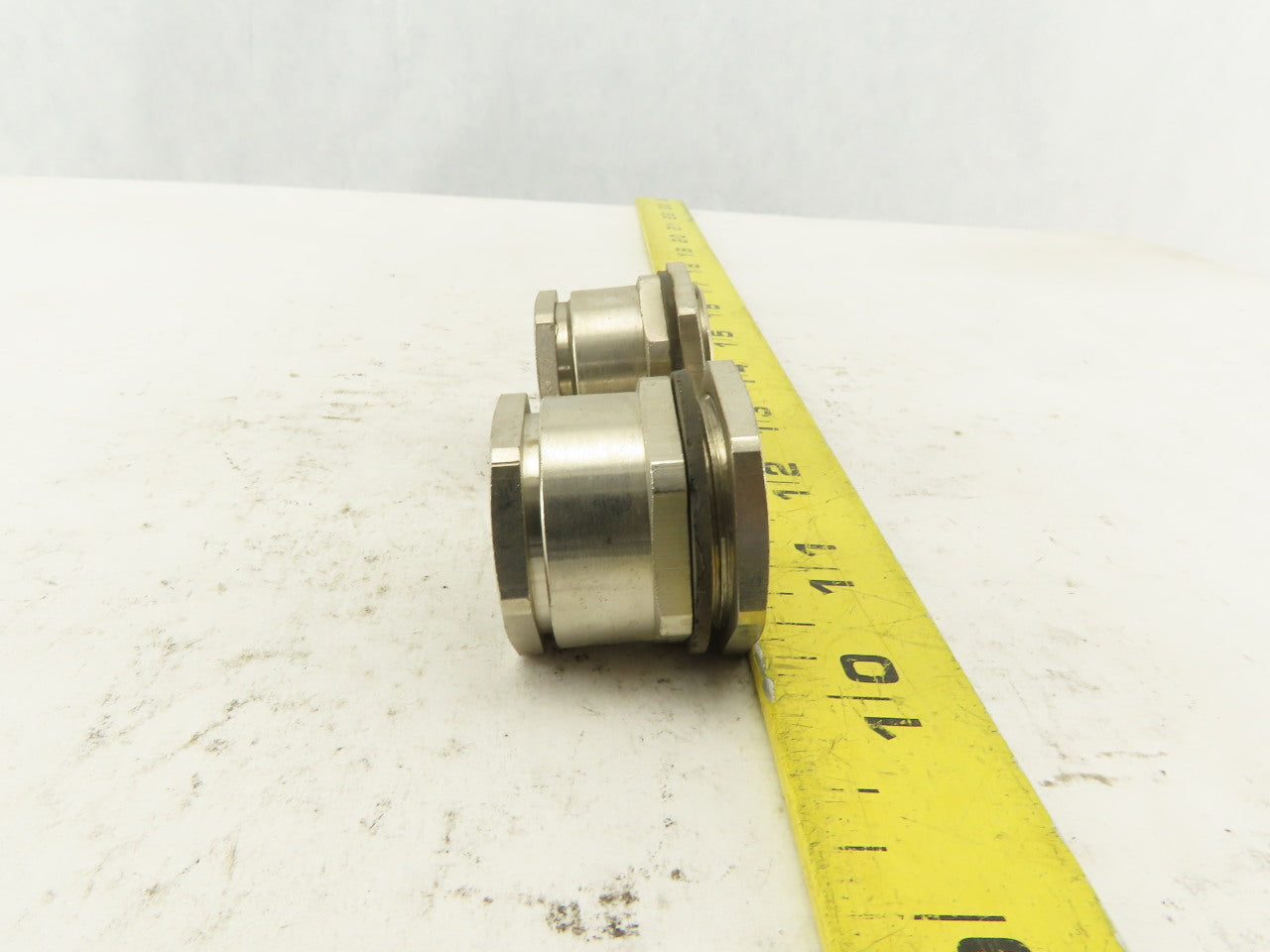 Wampfler 14mm Wide x 5mm Flat Cable Gland 28mm Connector Lot Of 2